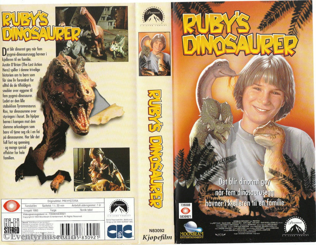 Download / Stream: Rubys Dinosaurer. 1993. Vhs. Norwegian Subtitles. Vhs