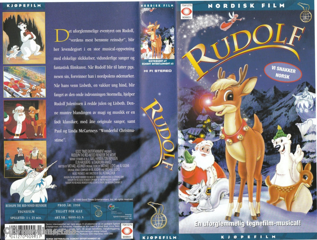Download / Stream: Rudolf. Vol. 1. 1998. Vhs. Norwegian Dubbing. Vhs