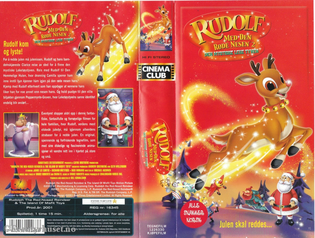 Download / Stream: Rudolf. Vol. 2. 2001. Vhs. Norwegian Dubbing. Vhs