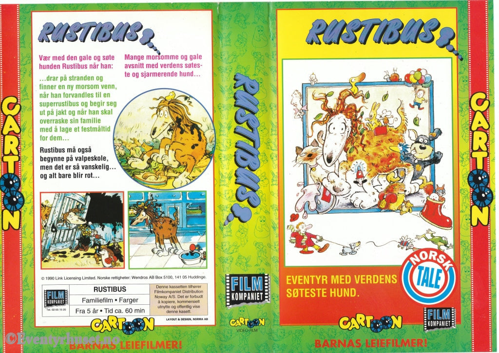 Download / Stream: Rustibus. 1990. Vhs Big Box. Norwegian Dubbing.