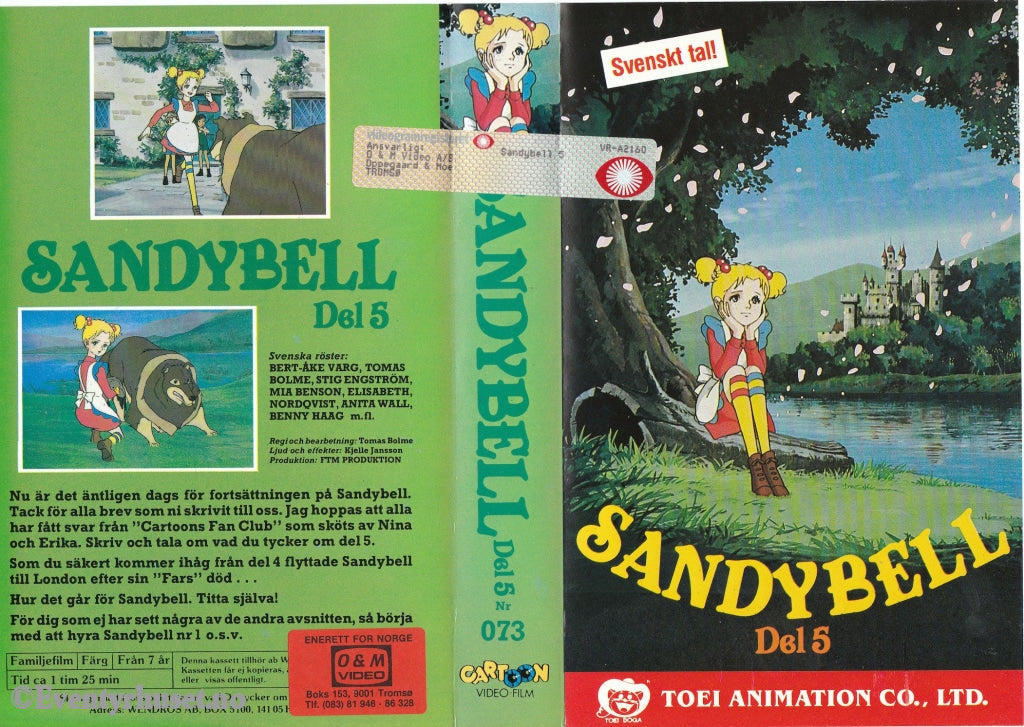Download / Stream: Sandybell. Vol. 5. Vhs Big Box. Swedish Dubbing.