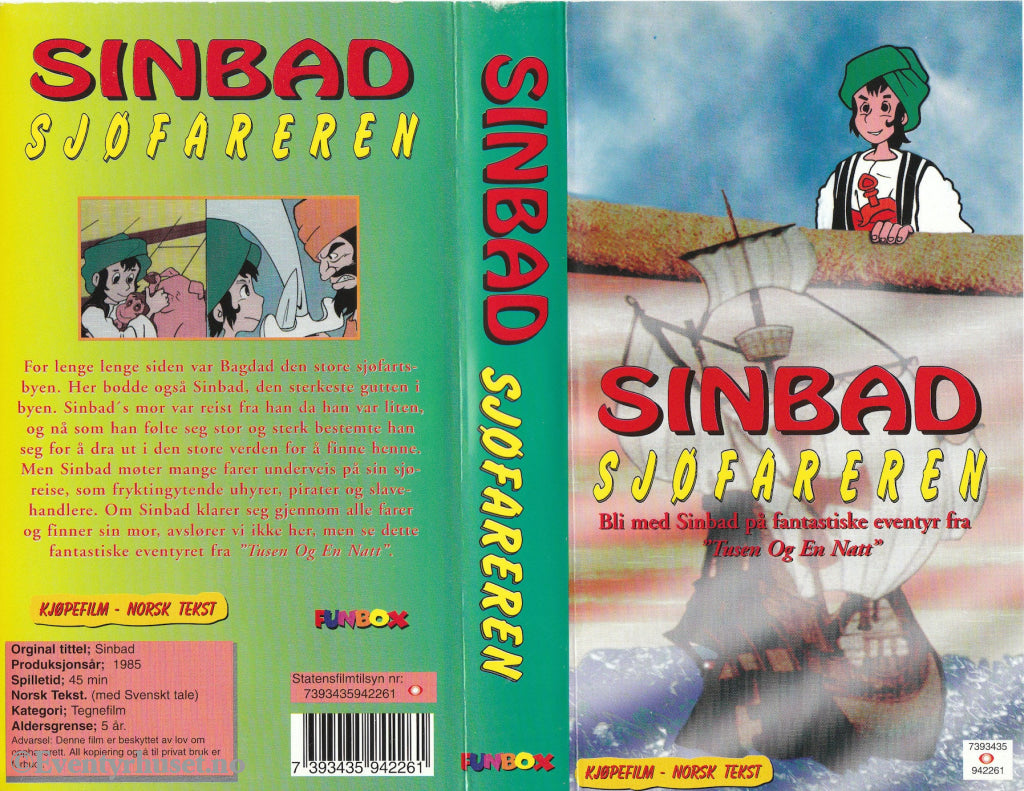 Download / Stream: Sinbad. Vhs. Norwegian Subtitles. Vhs