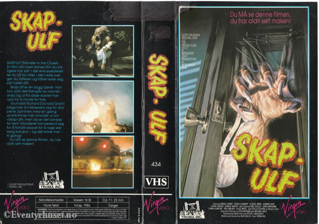 Download / Stream: Skap-Ulf. 1986. Vhs Big Box. Norwegian Subtitles.