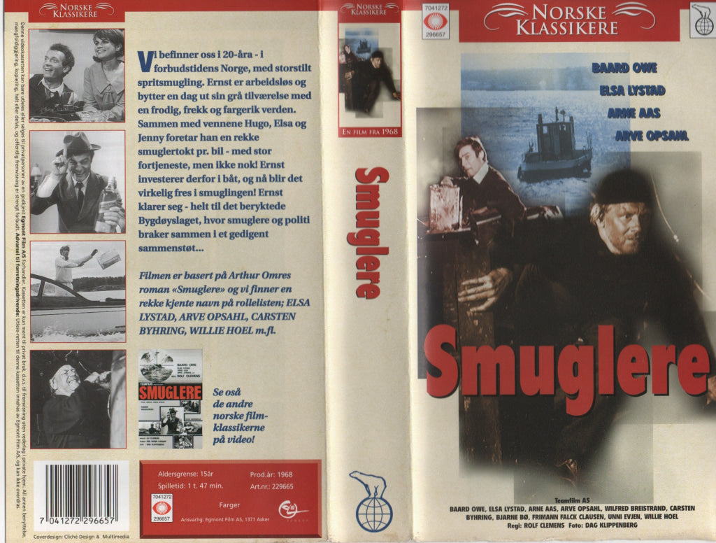 Download / Stream: Smuglere. 1968. VHS SB. Norwegian. VHS