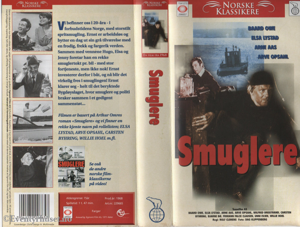 Download / Stream: Smuglere. 1968. VHS SB. Norwegian. VHS