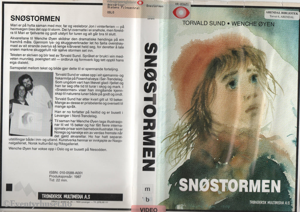 Download / Stream: Snøstormen. 1987. VHS Big Box. Norwegian. VHS