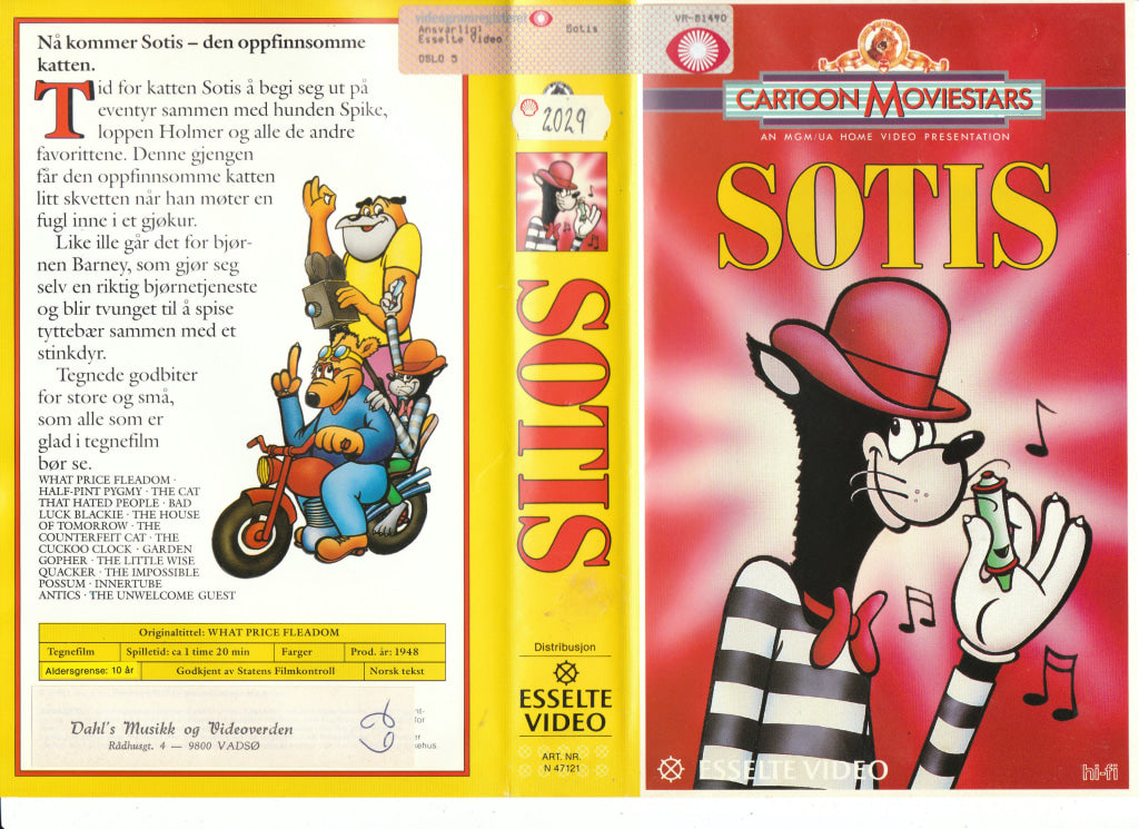 Download / Stream: Sotis. 1948. Vhs Big Box. Norwegian Subtitles.
