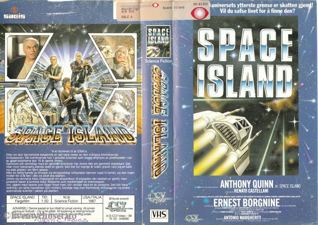 Download / Stream: Space Island. 1987. Vhs Big Box. Norwegian Subtitles.