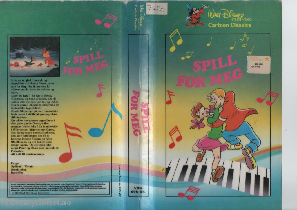 Download / Stream: Spill for meg. Tittekopi. VHS Big Box. Norwegian subtitles. VHS