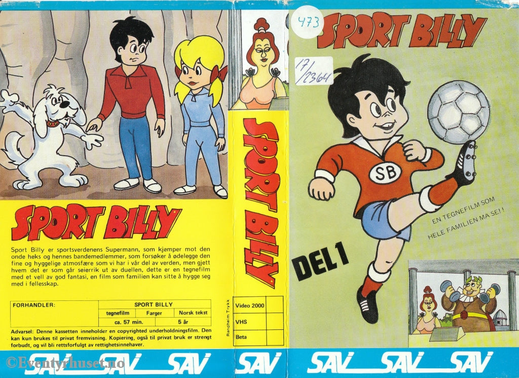 Download / Stream: Sport Billy. Vol. 1. Vhs Big Box. Norwegian Subtitles.