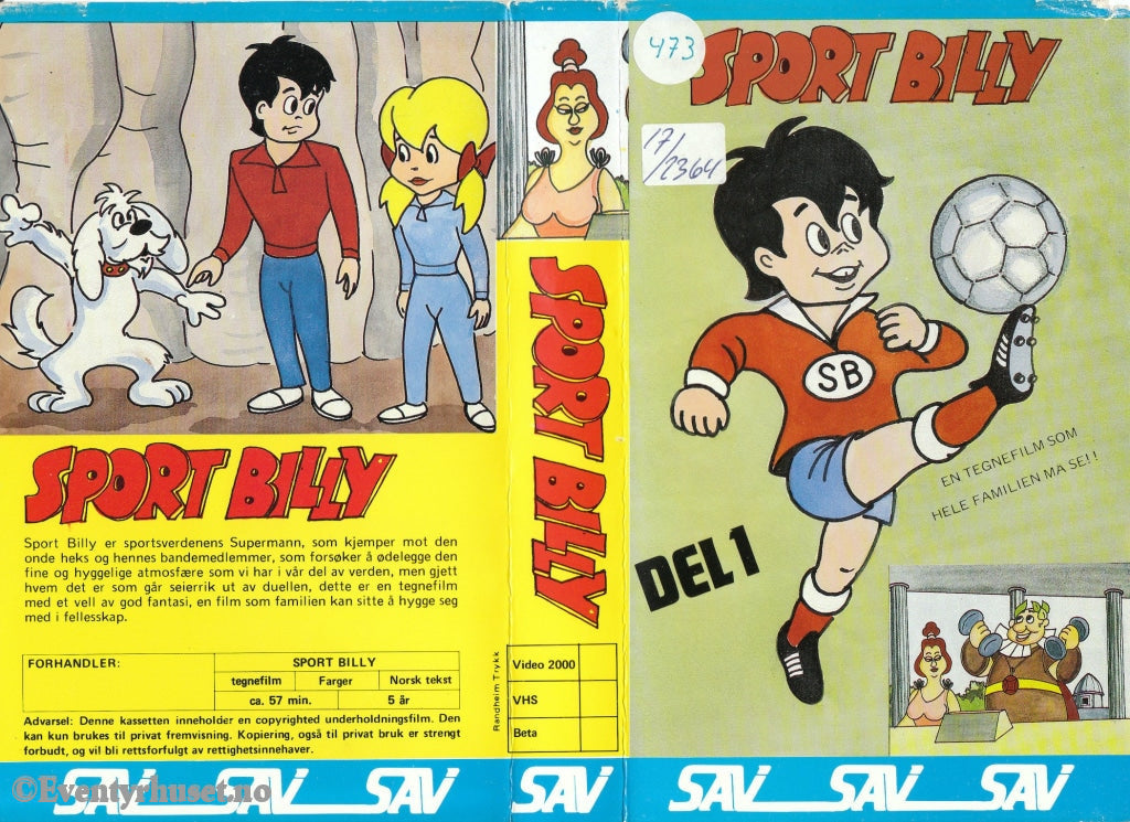 Download / Stream: Sport Billy. Vol. 1. Vhs Big Box. Norwegian Subtitles.