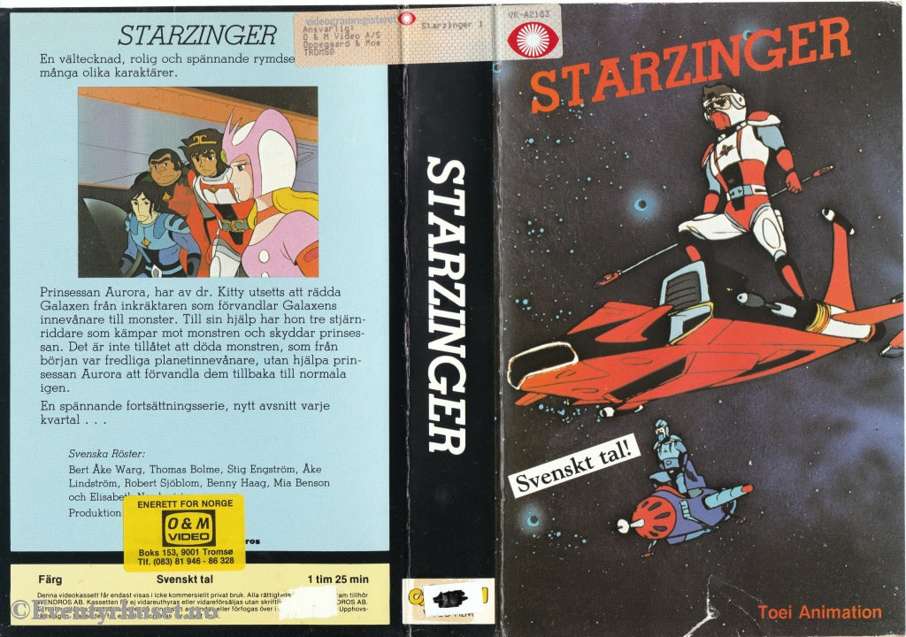 Download / Stream: Starzinger. Vol. 1. Vhs Big Box. Norwegian Distribution. Swedish Dubbing.