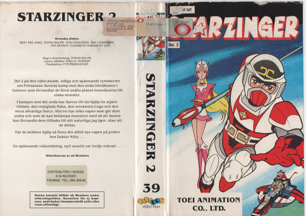 Download / Stream: Starzinger. Vol. 2. VHS Big Box. Norwegian distribution swedish dubbing. VHS