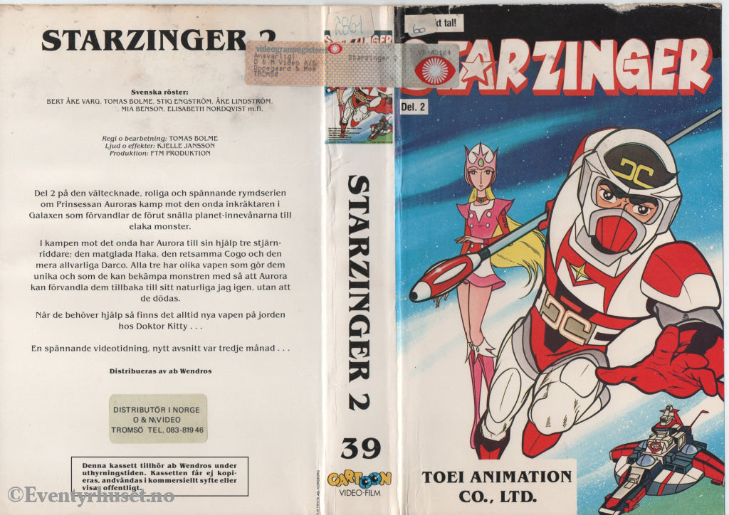 Download / Stream: Starzinger. Vol. 2. VHS Big Box. Norwegian distribution swedish dubbing. VHS