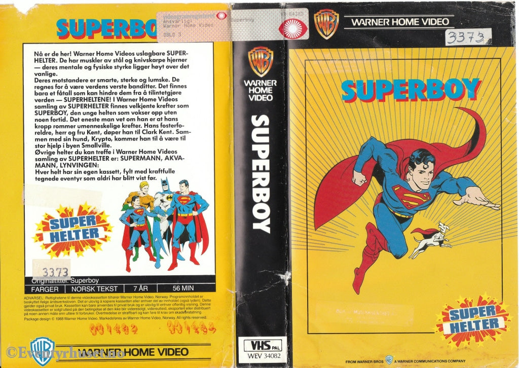 Download / Stream: Superboy. Vhs Big Box. Norwegian Subtitles.