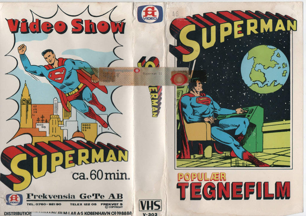 Download / Stream: Superman II. VHS Big Box. Norwegian distribution danish subtitles. VHS