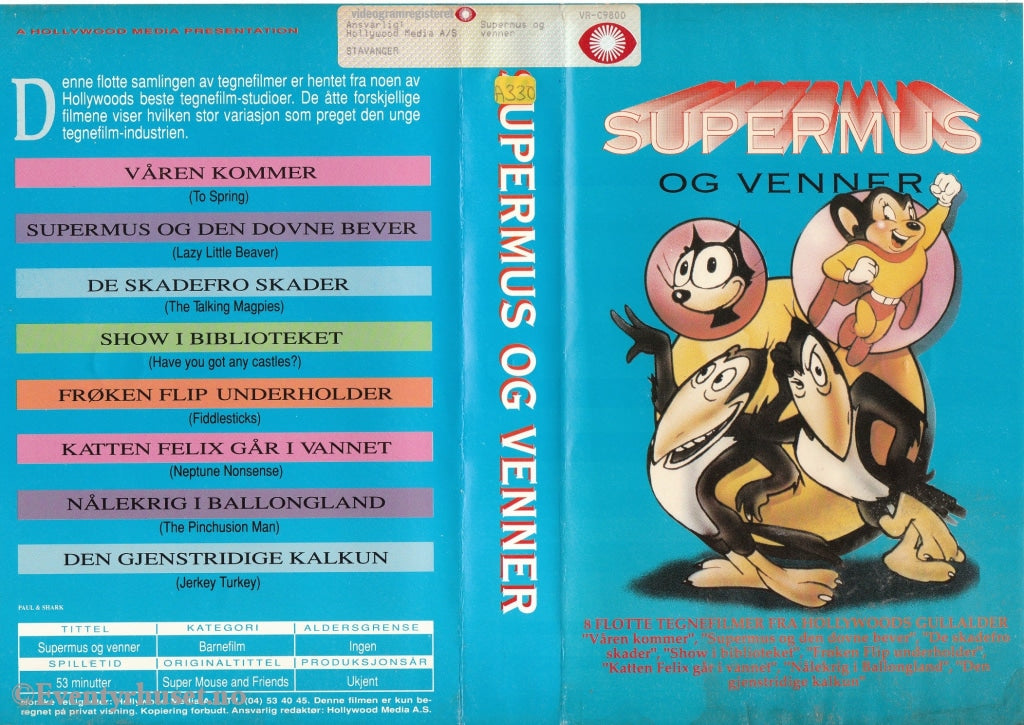Download / Stream: Supermus Og Venner. Vhs Big Box. Norwegian Subtitles. Stream