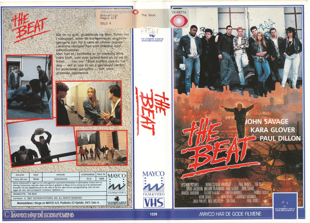 Download / Stream: The Beat. 1988. Vhs Big Box. Norwegian Subtitles.