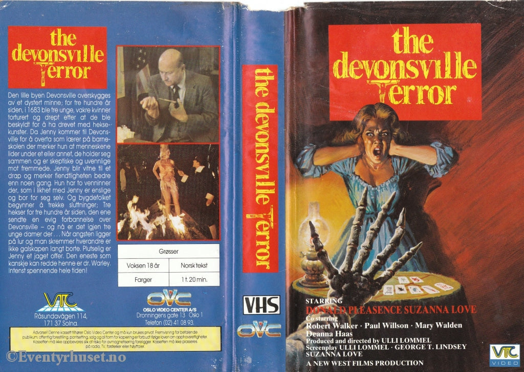 Download / Stream: The Devonsville Terror. Vhs Big Box. Norwegian Subtitles.