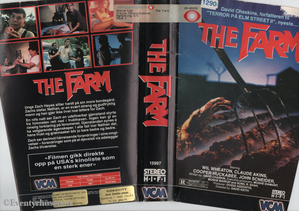 Download / Stream: The Farm. 1987. VHS Big Box. Norwegian subtitles. VHS