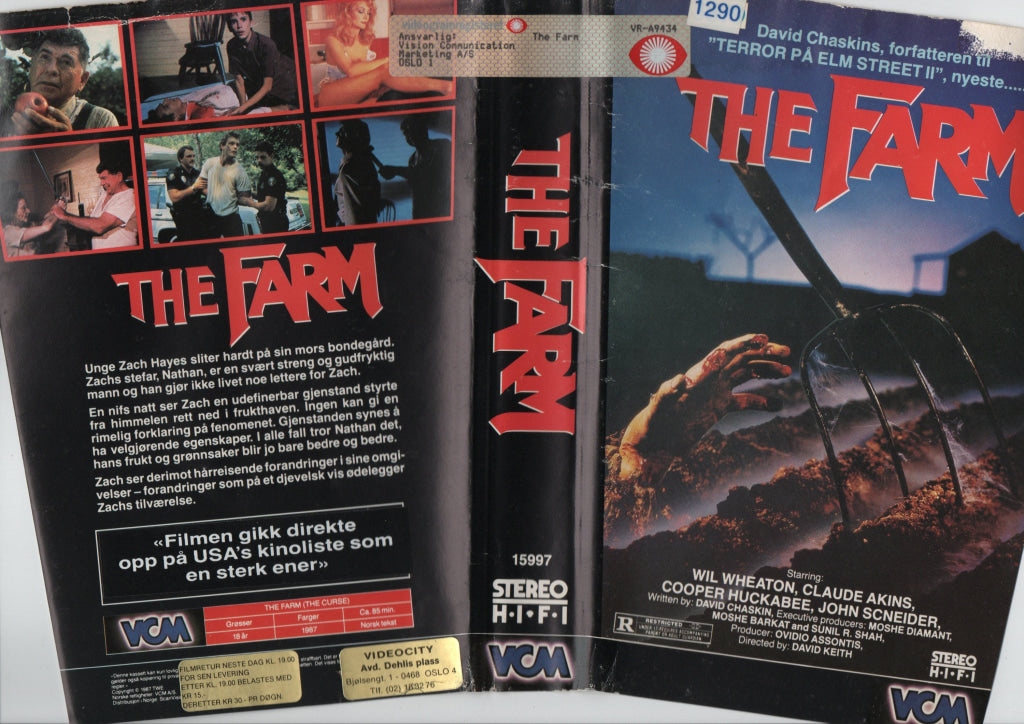 Download / Stream: The Farm. 1987. VHS Big Box. Norwegian subtitles. VHS