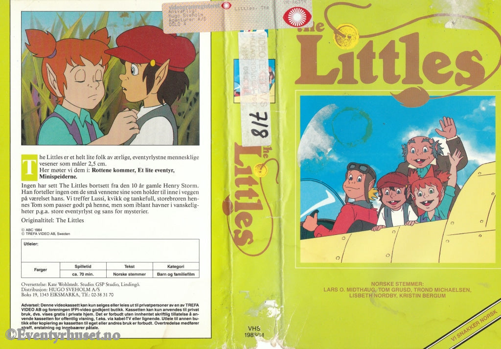 Download / Stream: The Littles. Vhs Big Box. Norwegian Dubbing.