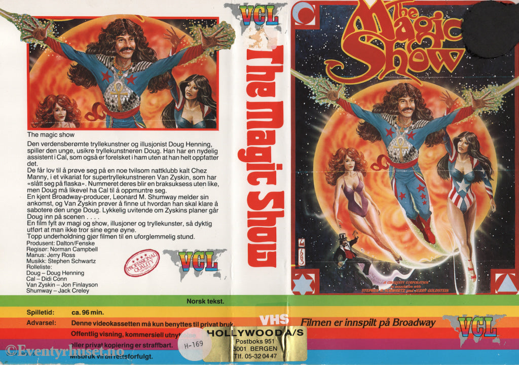 Download / Stream: The Magic Show. 1983. VHS Big Box. Norwegian subtitles. VHS