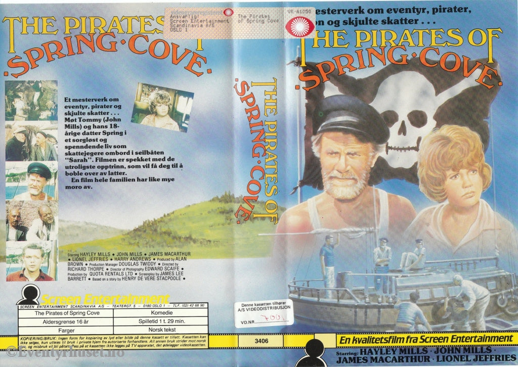 Download / Stream: The Pirates Of Spring Cove. Vhs Big Box. Norwegian Subtitles.