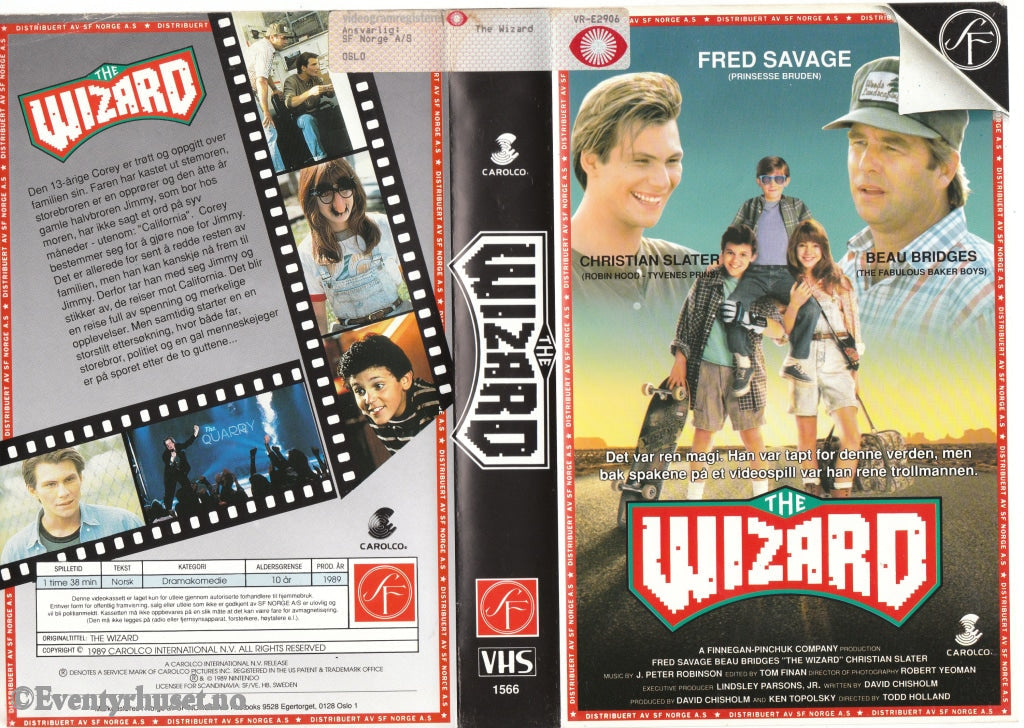 Download / Stream: The Wizard. 1989. Vhs Big Box. Norwegian Subtitles.