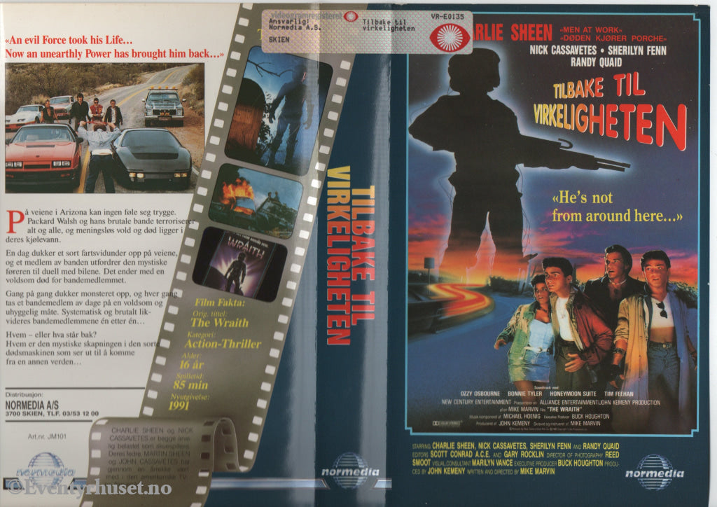 Download / Stream: Tilbake til virkeligheten. 1991. VHS Big Box. Norwegian subtitles. VHS