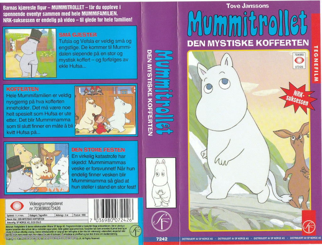 Download / Stream: Tove Jansson´s Mummitrollet - Den Mystiske Kofferten Og Flere Episoder