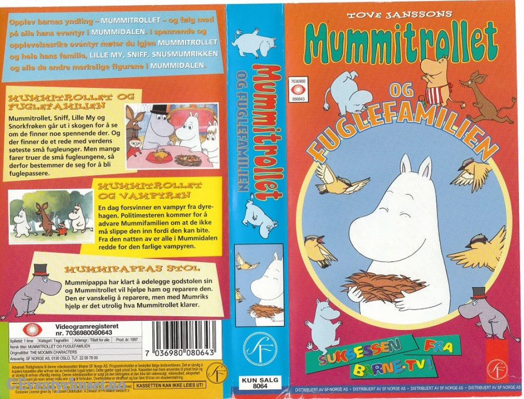 Download / Stream: Tove Jansson´s Mummitrollet - Fuglefamilien Og Flere Episoder