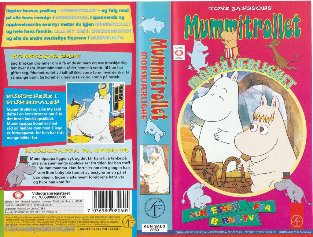 Download / Stream: Tove Jansson´s Mummitrollet - Morskjærlighet Og Flere Episoder