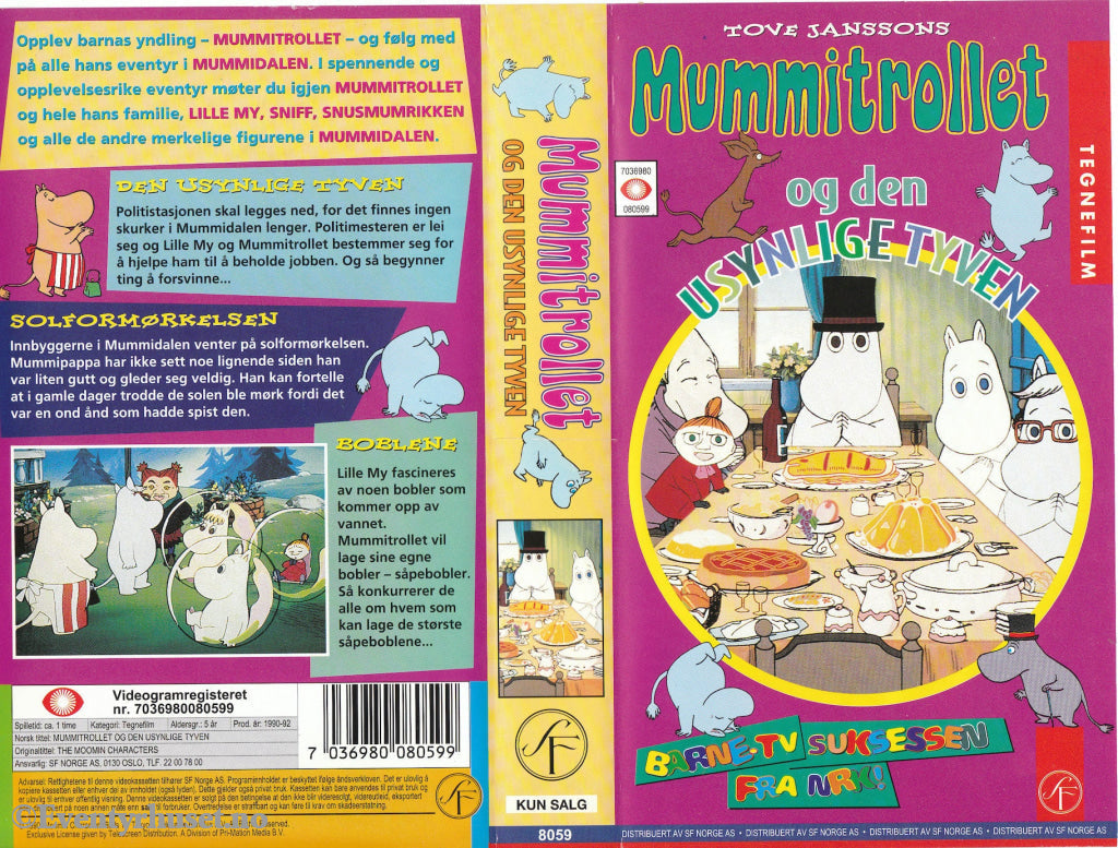 Download / Stream: Tove Jansson´s Mummitrollet Og Den Usynlige Tyven Flere Episoder