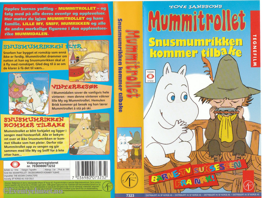 Download / Stream: Tove Jansson´s Mummitrollet - Snusmumrikken Kommer Tilbake Og Flere Epsioder