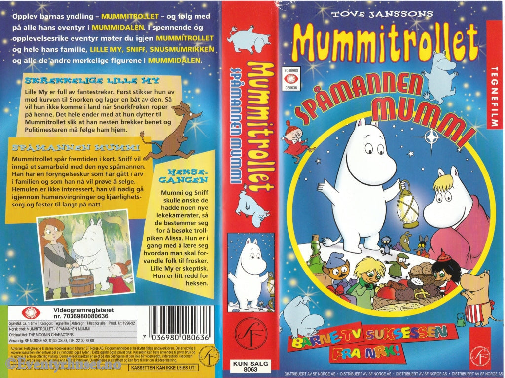 Download / Stream: Tove Jansson´s Mummitrollet - Spåmannen Mummi Og Flere Episoder