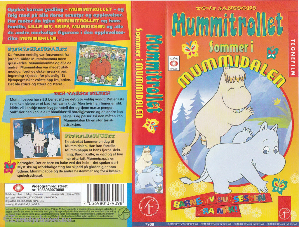Download / Stream: Tove Jansson´s Mummitrollet - Sommer I Mummidalen Og Flere Episoder