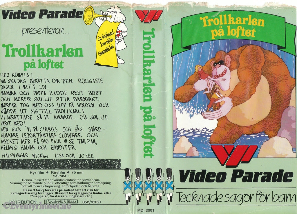 Download / Stream: Trollkarlen På Loftet. Vhs Big Box. Swedish Dubbing.