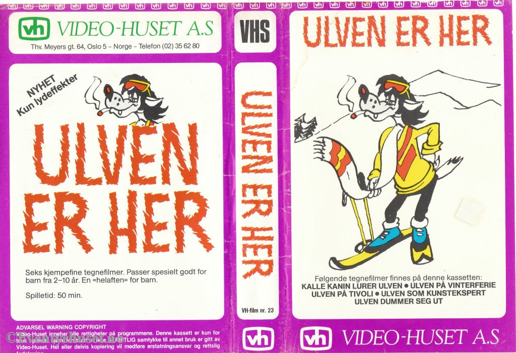 Download / Stream: Ulven Er Her. Vhs Big Box. Norwegian Distribution.