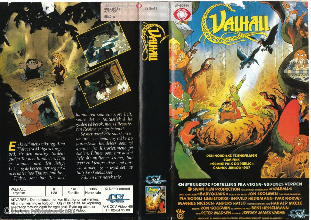 Download / Stream: Valhall. 1986. Vhs Big Box. Norwegian Dubbing.