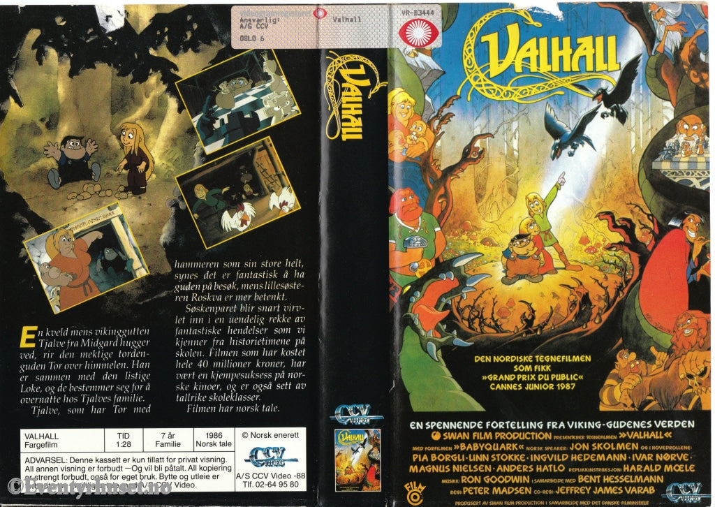 Download / Stream: Valhall. 1986. Vhs Big Box. Norwegian Dubbing.