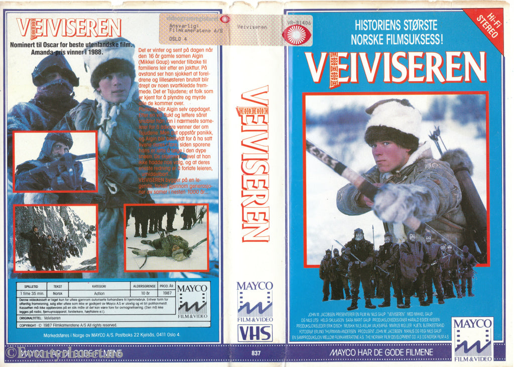 Download / Stream: Veiviseren. 1987. Vhs Big Box. Norwegian.