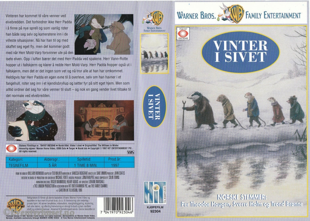 Download / Stream: Vinter I Sivet. 1997. Vhs. Norwegian Dubbing. Vhs