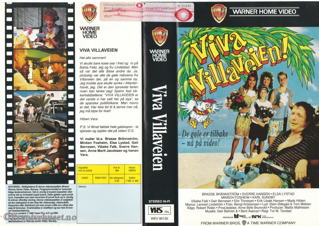 Download / Stream: Viva Villaveien. 1989. Vhs Big Box. Norwegian.