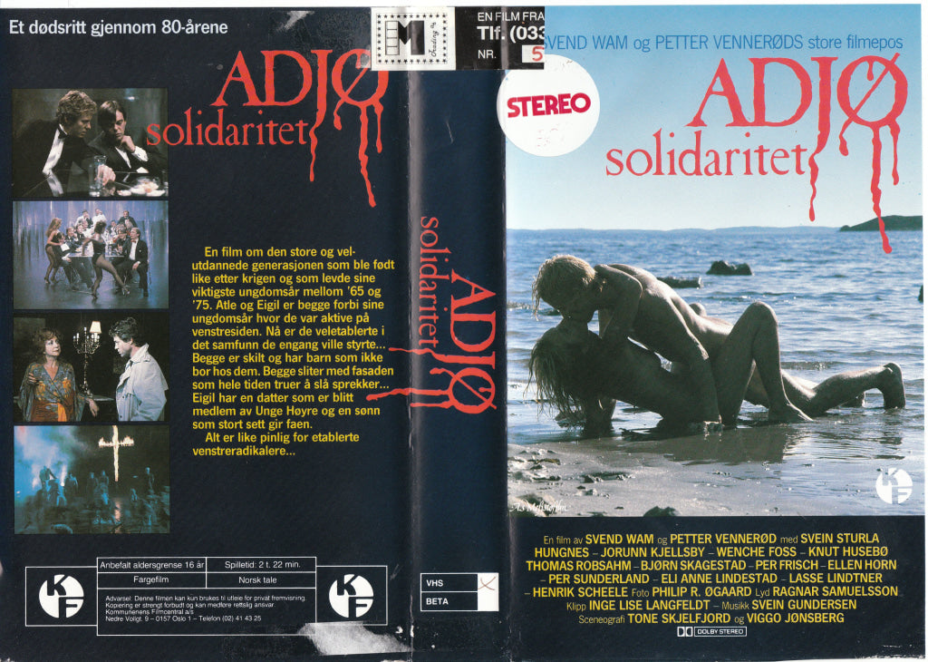 Download / Stream: Wam Og Vemmerød´s Adjø Solidaritet. Vhs Big Box. Norwegian.