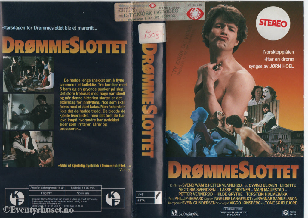 Download / Stream: Wam & Vennerød - Drømmeslottet. 1986. VHS Big Box. Norwegian. VHS