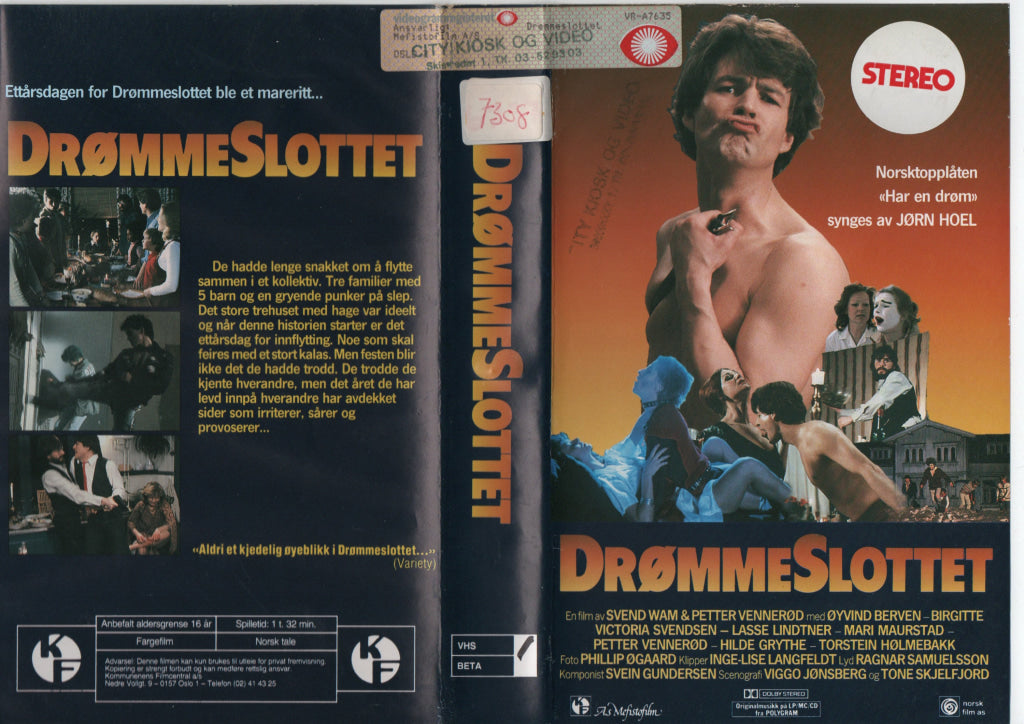 Download / Stream: Wam & Vennerød - Drømmeslottet. 1986. VHS Big Box. Norwegian. VHS