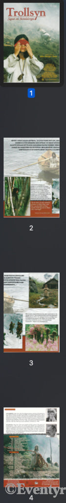 Download: Trollsyn - Sagnet Om Jostedalsrypa. Unik Brosjyre På 4 Sider Med Norsk Tekst. Digital Fil