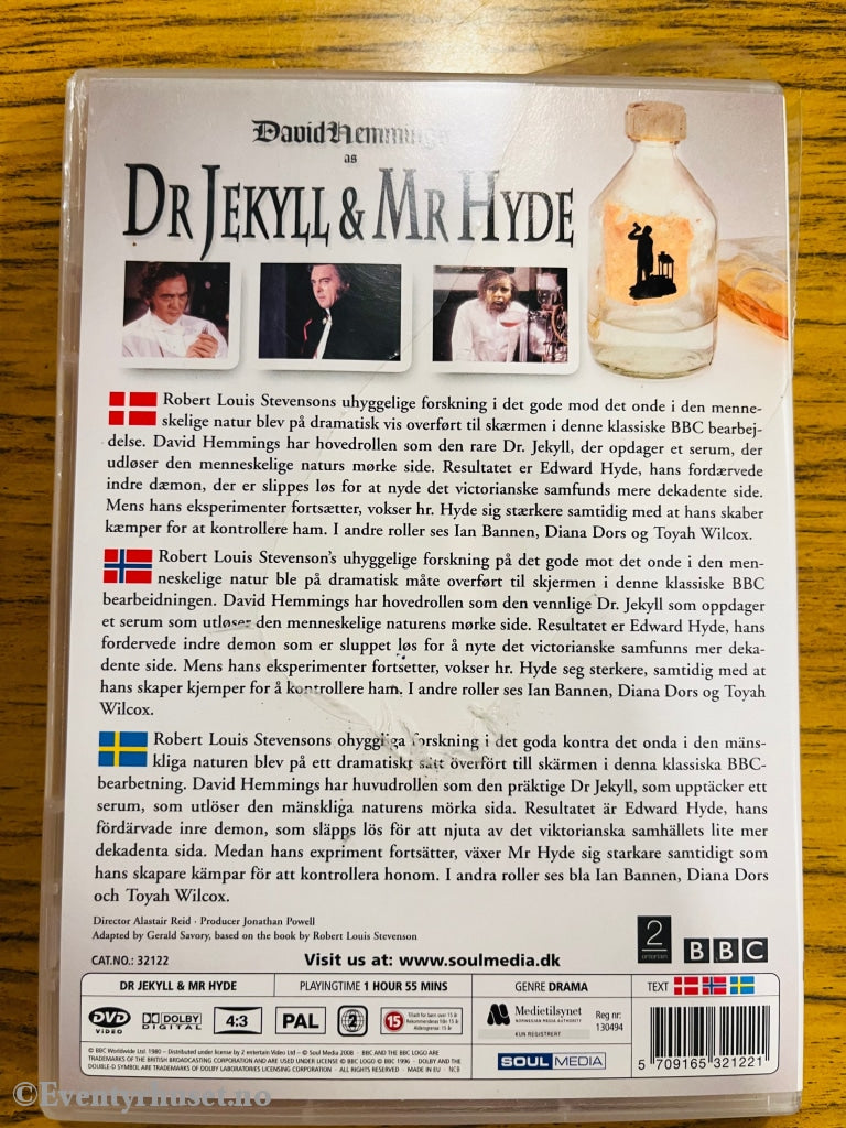 Dr. Jekyll & Mr. Hyde. Dvd. Dvd