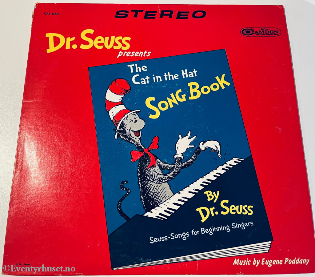 Dr. Seuss Presents The Cat In The Hat Songbook. 1967. Lp. Lp Plate